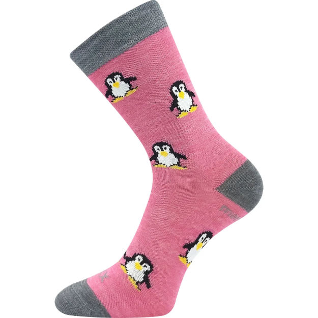 Obrázok z VOXX ponožky Penguinik pink 1 pár