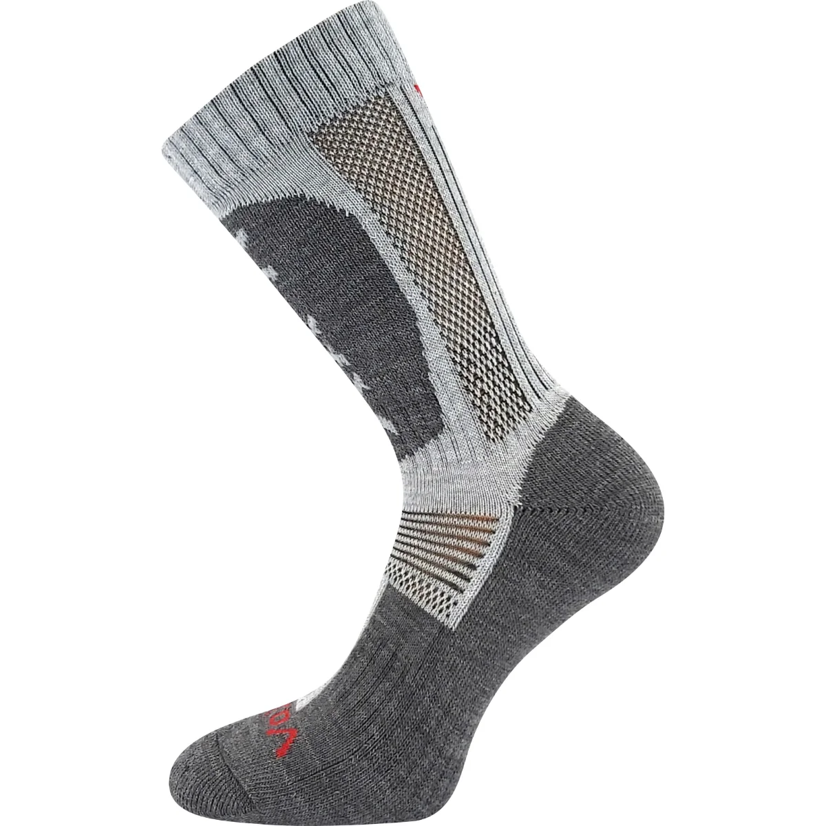Ponožky VOXX® Nordick light grey melé 1 pár 39-42 120524