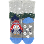 Obrázok z BOMA® ponožky Huhik ABS modré 1 pár