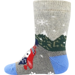 Obrázok z BOMA® ponožky Huhik ABS modré 1 pár