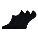 Obrázok z VOXX Ponožky extra nízké bavlněné HAGRID černé (3 páry)