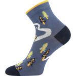 Obrázok z BOMA Ponožky dětské KAY s obrázky CHLAPECKÉ mix A (3 páry)