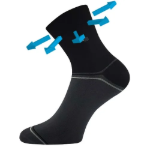 Obrázok z LONKA Ponožky medicine bavlněné ROGER 01 černé (3 páry)