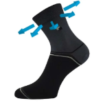 Obrázok z LONKA Ponožky medicine bavlněné ROGER 01 tmavě šedé (3 páry)