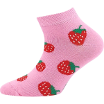 Obrázok z LONKA Ponožky dětské krátké DEDONIK letní DÍVČÍ mix H (3 páry)