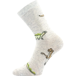 Obrázok z BOMA Ponožky dětské FILIP 07 ABS obrázkové MIX CHLAPECKÉ (3 páry)