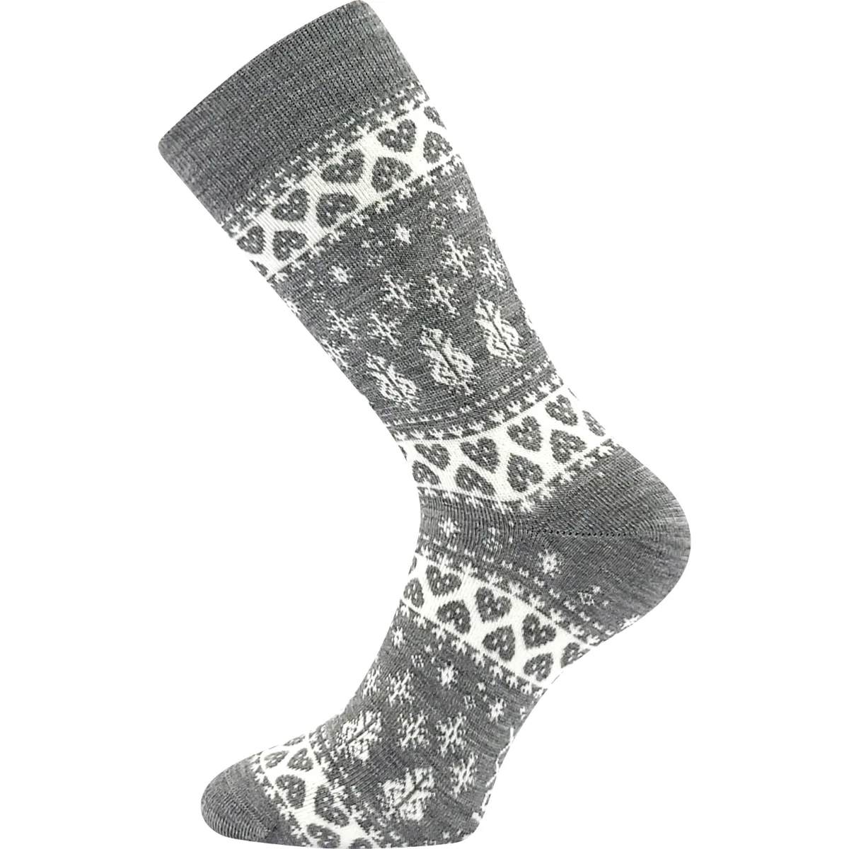 VOXX Ponožky dámské silné ZIMONA šedé melé 35-38 124674