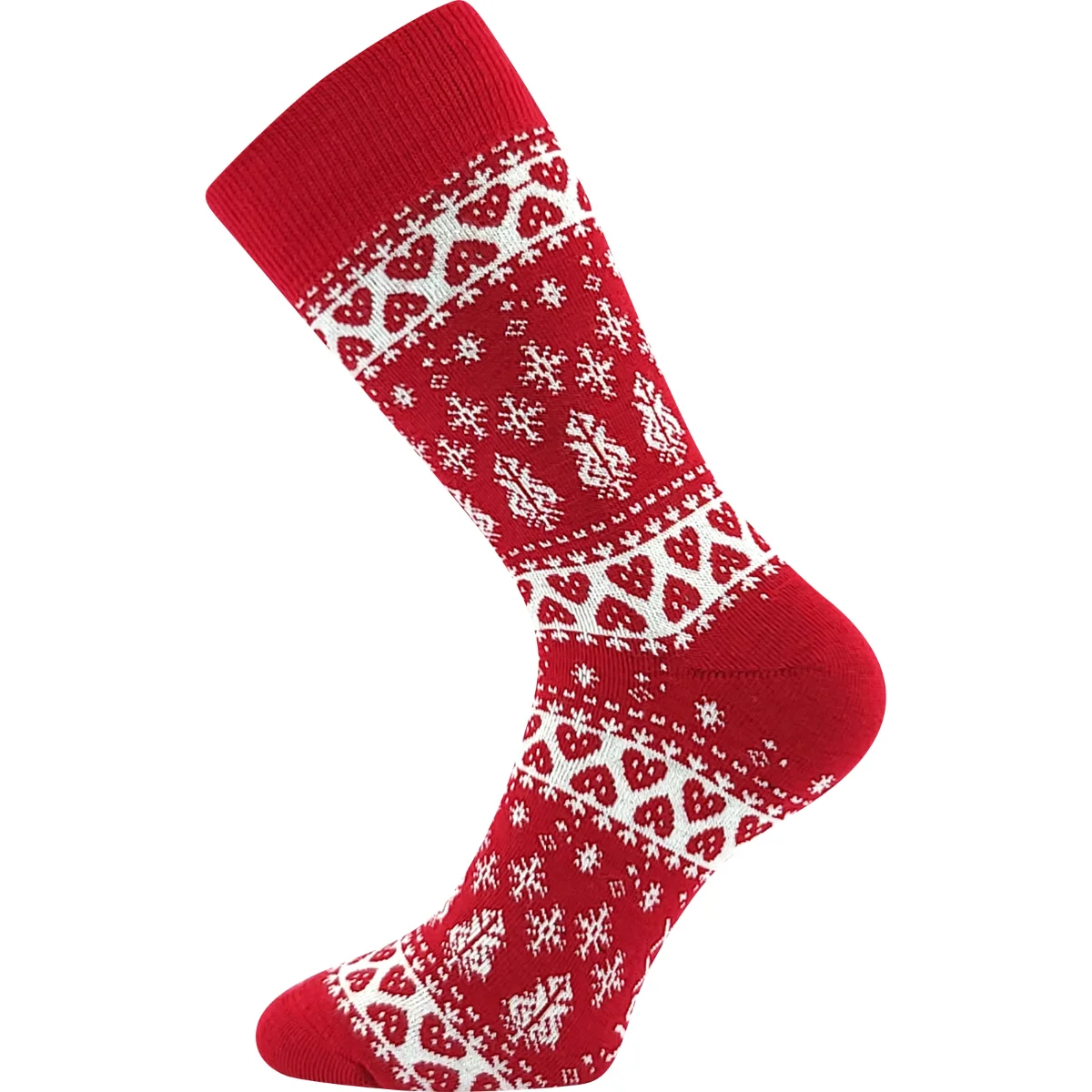 VOXX Ponožky dámské silné ZIMONA červené 35-38 124676