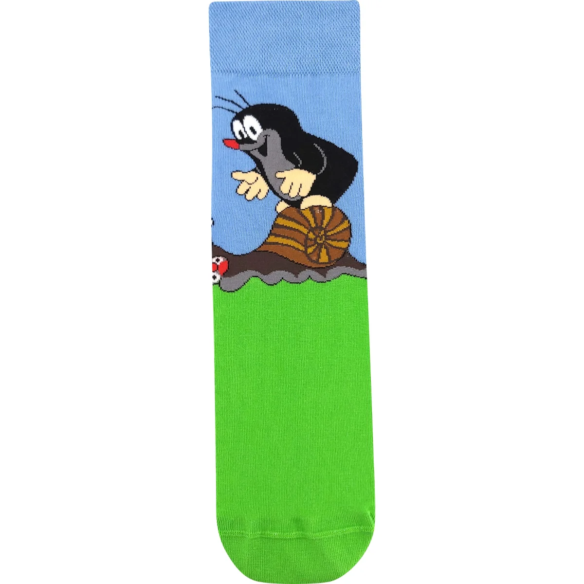 BOMA Ponožky společenské KR 211 s obrázkem Krtka MODRÉ (3 páry) 35-38 124742