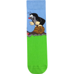 Obrázok z BOMA Ponožky společenské KR 211 s obrázkem Krtka MODRÉ (3 páry)