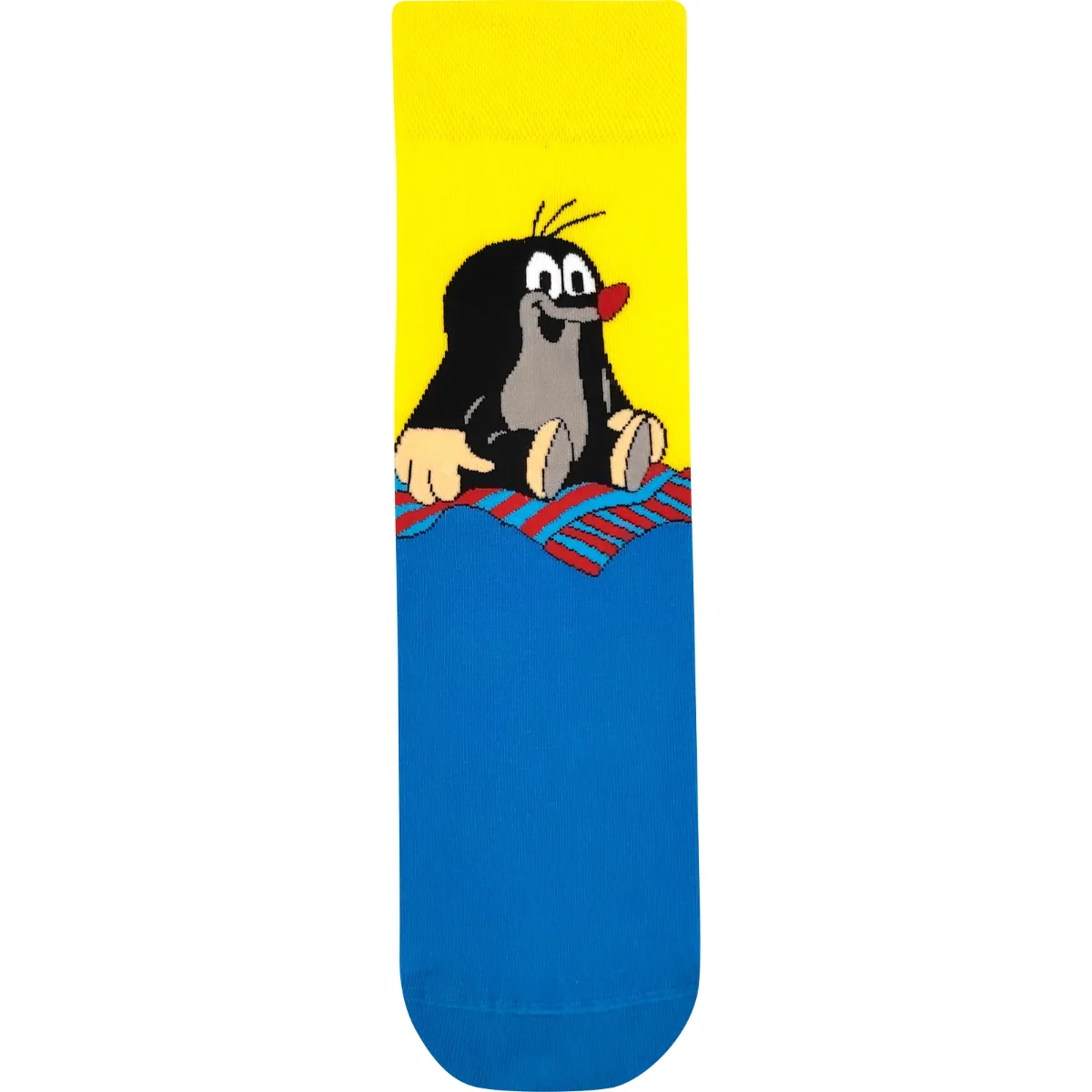 BOMA Ponožky společenské KR 211 s obrázkem Krtka ŽLUTÉ (3 páry) 35-38 124743