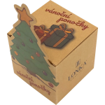 Obrázok z LONKA Ponožky slabé vánoční DAMER obrázkové se ZIMNÍ KRAJINKOU (3 páry)