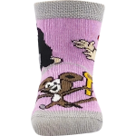 Obrázok z BOMA Ponožky kojenecké KRTEČEK obrázkové mix pro holčičky (3 páry)