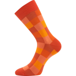 Obrázok z LONKA Ponožky bavlněné kostkované DEKOSTKAN se stříbrem MIX B (3 páry)