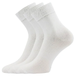 Obrázok z BOMA Ponožky bambusové EKOM 3pár BÍLÉ