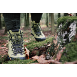 Obrázok z VOXX Ponožky silné dvouvrstvé z merino FORCE s ionty stříbra TMAVĚ ZELENÉ