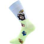Obrázok z BOMA Ponožky společenské KR 111 s obrázkem Krtka MIX 1 barevné (3 páry)