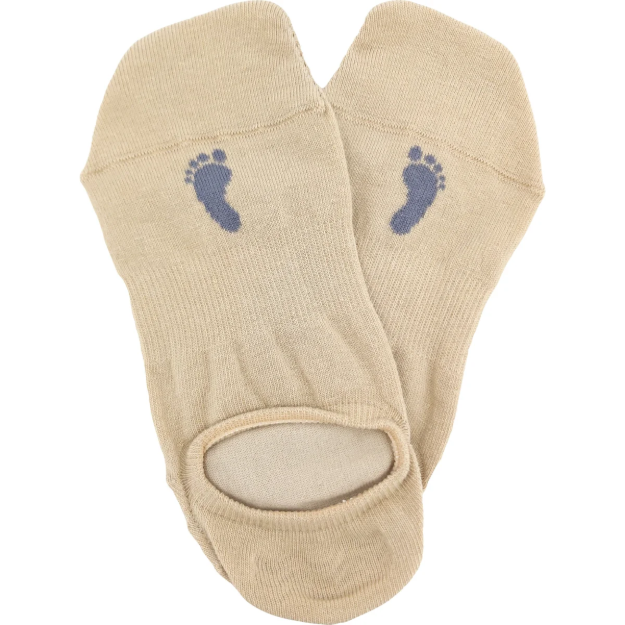 Obrázok z VOXX Ponožky anatomicky tvarované BAREFOOT SNEAKER neviditelné BÉŽOVÉ (3 páry)