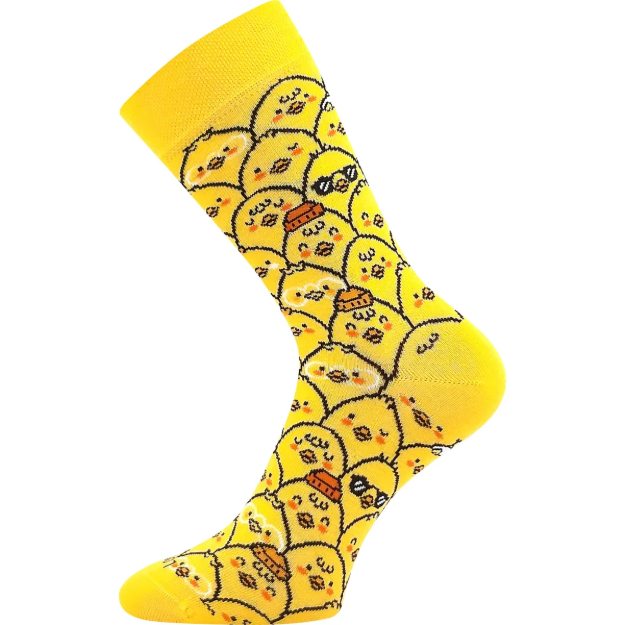 Obrázok z LONKA Ponožky obrázkové DEASTER s velikonočním motivem VAJÍČEK (3 páry)