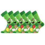 Obrázok z LONKA Ponožky obrázkové DEASTER s velikonočním motivem ZAJÍCE (3 páry)