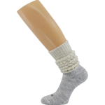 Obrázok z VOXX Ponožky dámské zimní NARVIK s merinem a alpakou REŽNÉ MELÉ