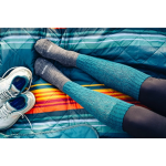 Obrázok z VOXX Ponožky dámské zimní NARVIK s merinem a alpakou PETROLEJOVÉ