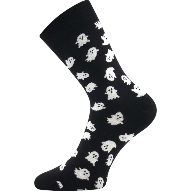 Obrázok z LONKA Ponožky společenské vtipné DEVIVE s obrázky DUCHŮ (3 páry)