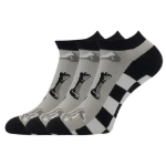 Obrázok z LONKA Ponožky barevné DEWOW s obrázky ŠACHY (3 páry)