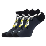 Obrázok z LONKA Ponožky barevné DEWOW s obrázky FORMULE (3 páry)