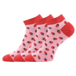 Obrázok z LONKA Ponožky barevné DEWOW s obrázky JAHOD (3 páry)
