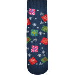 Obrázok z LONKA Ponožky dámské silné EMILY s obrázky DÁREČKŮ