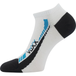 Obrázok z VOXX Ponožky krátké slabé REX 19 bavlněné BÍLÉ (3 páry)