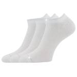 Obrázok z LONKA Ponožky dámské bambusové nízké FALUXANA s lurexem BÍLÉ (3 páry)