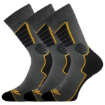 Obrázok z VOXX Ponožky sportovní froté THERMAX tmavě šedé (3 páry)