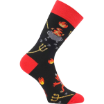 Obrázok z LONKA Ponožky unisex mikulášské TREPIFAJXL s obrázky ČERTŮ (3 páry)