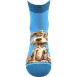 Obrázok z BOMA Ponožky dámské letní ALÍK 01 s pejsky MIX B (3 páry)