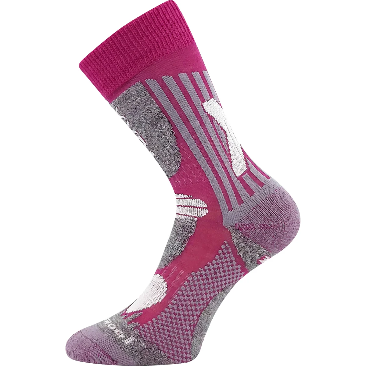 VOXX Ponožky dětské thermo VISION z merino se stříbrem FUXIA 25-29 126401