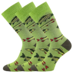 Obrázok z VOXX Ponožky fishing LOVIX 02 froté s obrázkem RYB 01 (3 páry)