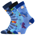 Obrázok z BOMA Ponožky dětské KAITO s obrázky CHLAPECKÉ mix C (3 páry)