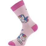 Obrázok z BOMA Ponožky dětské KAITO s obrázky DÍVČÍ mix D (3 páry)