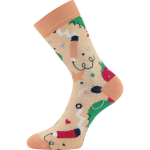 Obrázok z BOMA Ponožky dětské KAITO s obrázky DÍVČÍ mix E (3 páry)