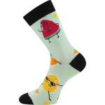 Obrázok z BOMA Ponožky dětské KAITO s obrázky DÍVČÍ mix E (3 páry)