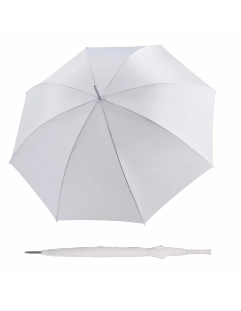 Obrázok z DOPPLER Big Wedding - svatební partnerský holový deštník bílá