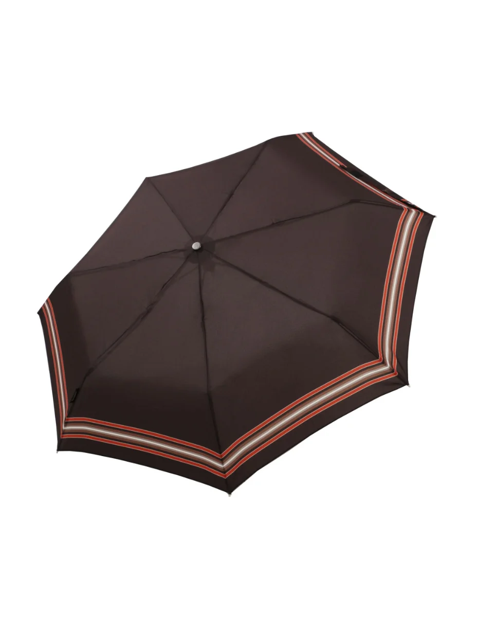 BUGATTI Take it duo - pánský plně automatický skládací deštník hnědá 744167001BU