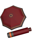 Obrázok z DOPPLER Fiber Mini Style - dámský skládací deštník vínová