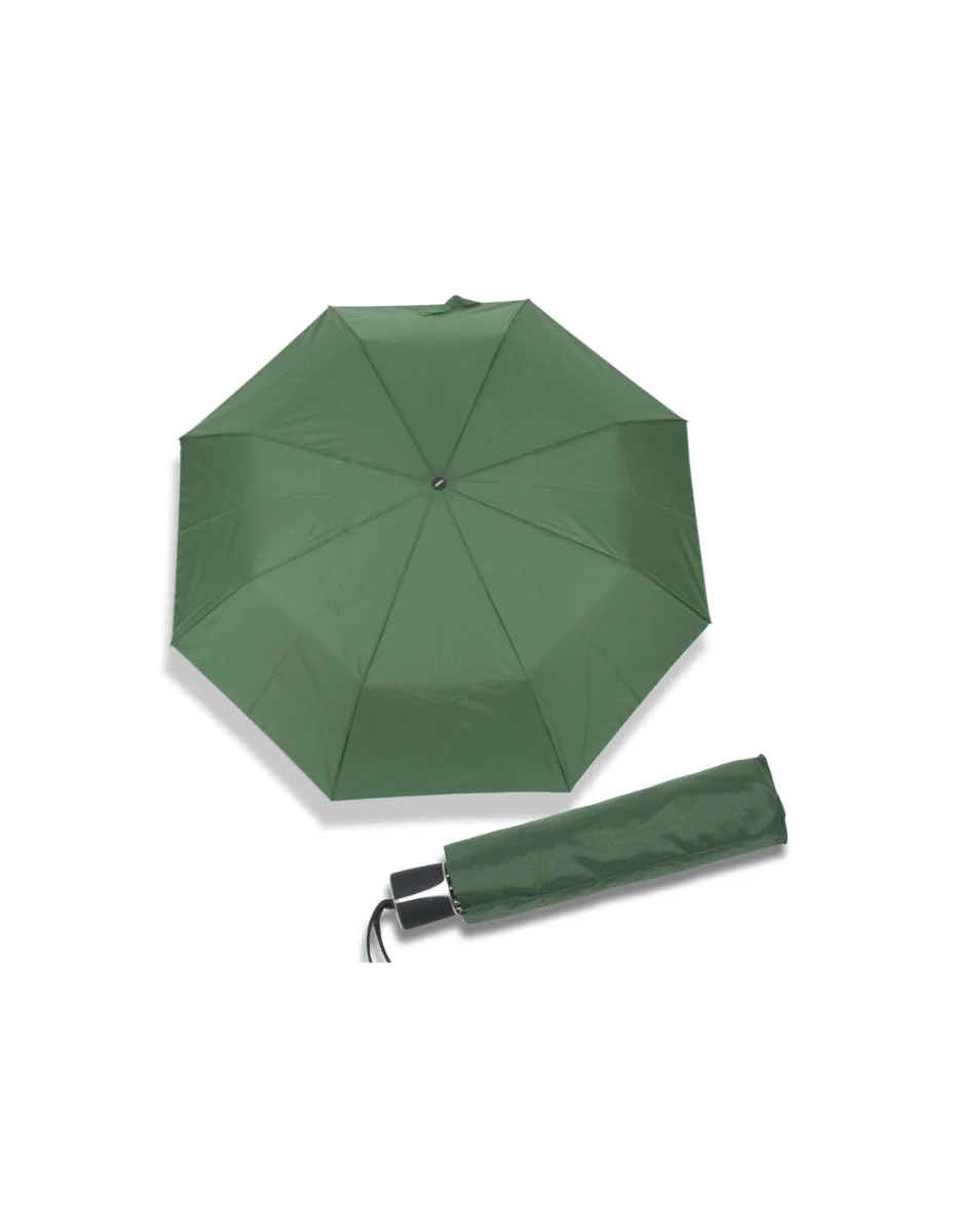 DOPPLER Mini Fiber Uni - dámský zelený skládací deštník zelená 7264633106