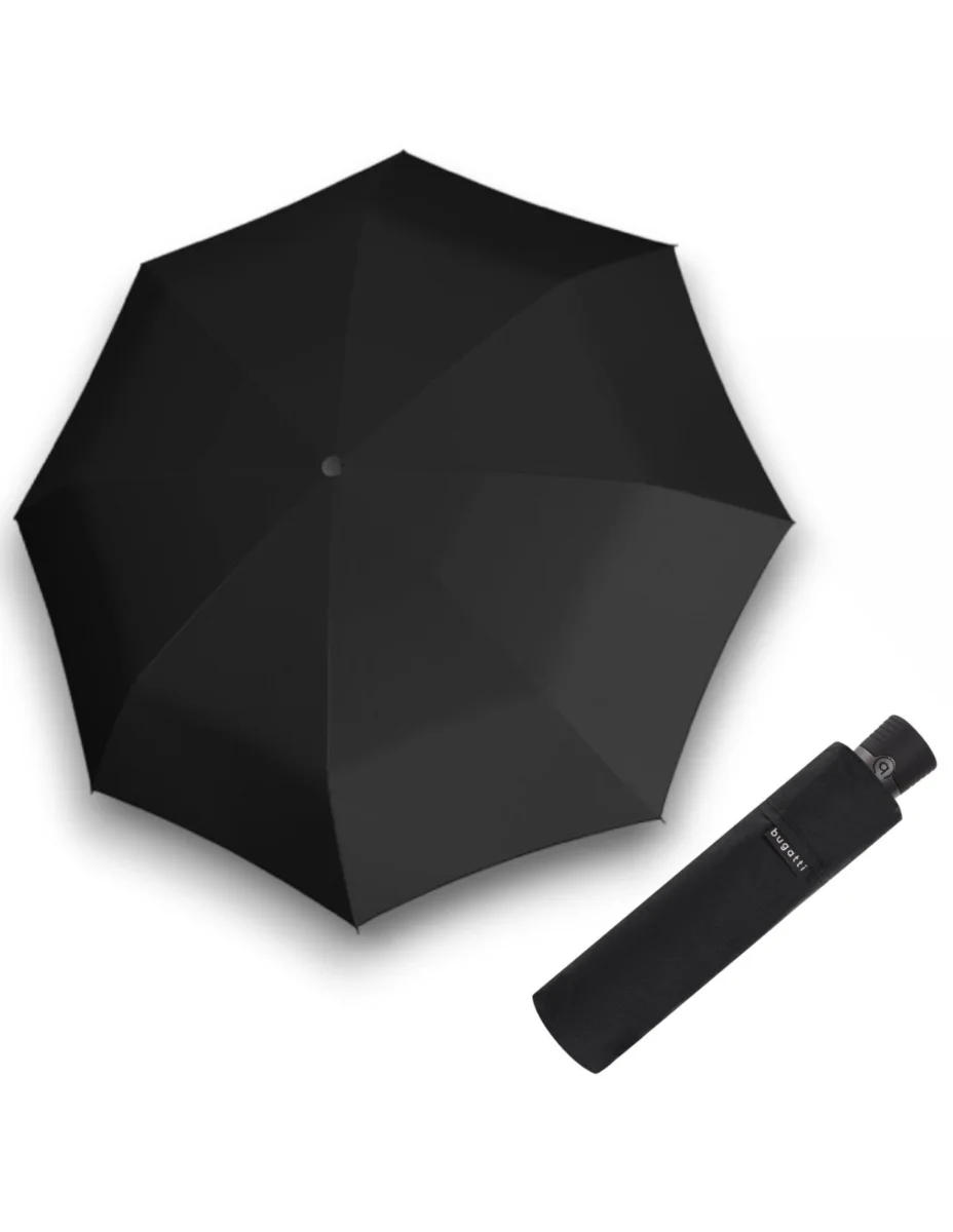 BUGATTI Take IT - pánský/dámský skládací deštník černá 726163001BU