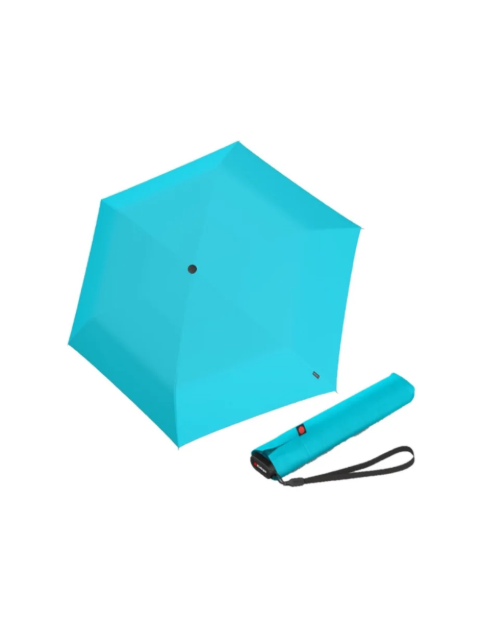 Obrázok z KNIRPS US.050 AQUA - lehký dámský skládací plochý deštník modrá
