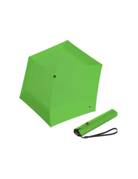 Obrázok z KNIRPS US.050 GREEN - lehký dámský skládací plochý deštník zelená