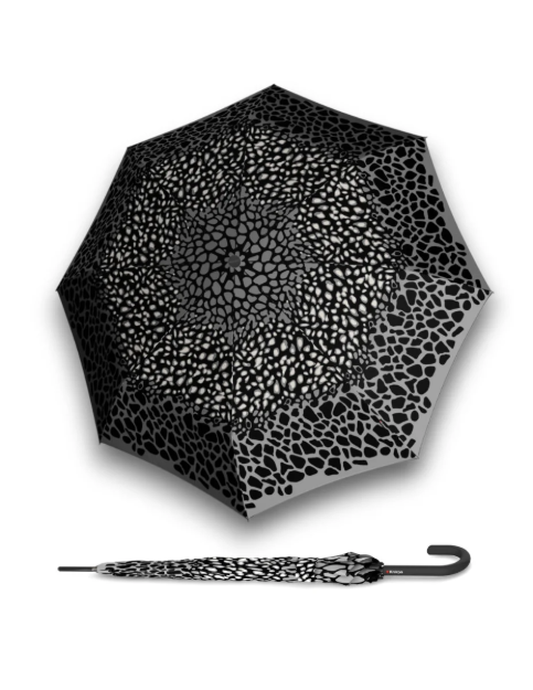Obrázok z KNIRPS T.760 ANIMAL STONE - elegantní holový vystřelovací deštník šedá